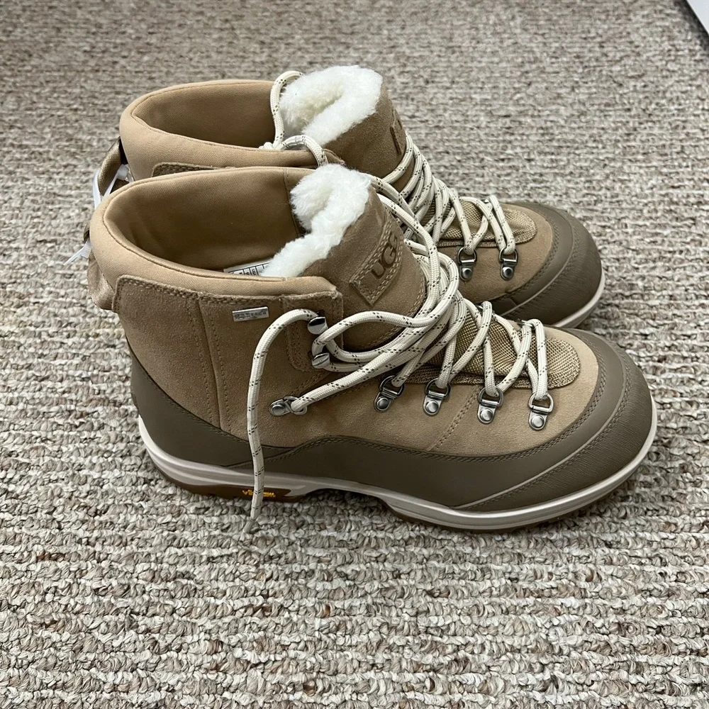Ugg Sand Brecken Lace Extreme Waterproof Winter Boots 1158221